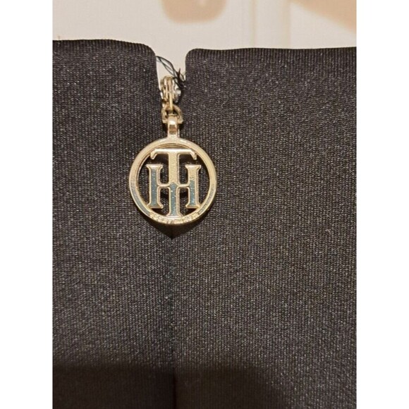 Tommy Hilfiger Multicolor Colorblock Tan, Orange, and Black Bodycon Dress Size 4 - Picture 3 of 6